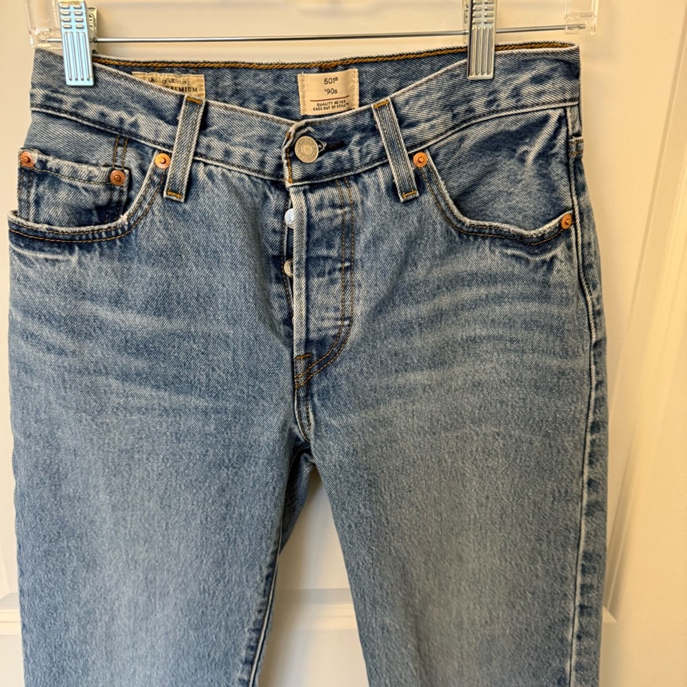 Levi’s 501 90s Jeans Size 25 - Picture 4 of 14